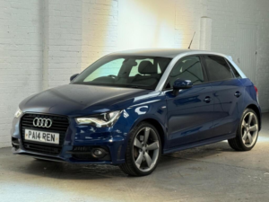 2015 Audi A1 2.0 Tdi Black Edition Sportback Euro 5 (s/s) 5dr in Blue — image 4