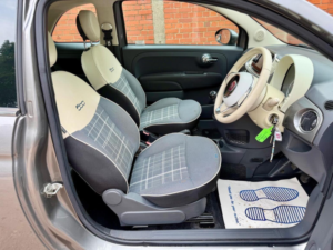 2016 Fiat 500 1.2 Lounge Euro 6 (s/s) 3dr in Grey — image 3