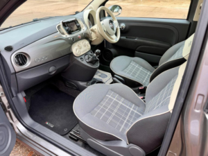 2016 Fiat 500 1.2 Lounge Euro 6 (s/s) 3dr in Grey — image 6