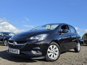 2016 Vauxhall Corsa 1.4i Ecoflex Design Hatchback 5dr Petrol Manual Euro 6 (90 Ps) in Black — image 2
