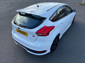 2015 Ford Focus 2.0t Ecoboost St-3 Euro 6 (s/s) 5dr in White — image 4