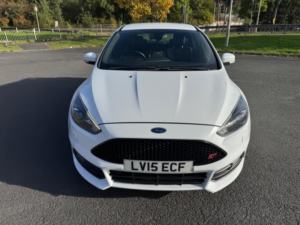 2015 Ford Focus 2.0t Ecoboost St-3 Euro 6 (s/s) 5dr in White — image 5
