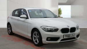 2016 BMW 1 Series 1.5 116d Ed Plus Diesel White 5dr Low Tax in White — image 3