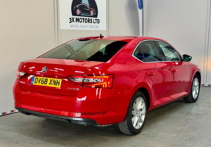 2018 Skoda Superb 1.5 Tsi Act Se Technology DSG Euro 6 (s/s) 5dr in Red — image 6