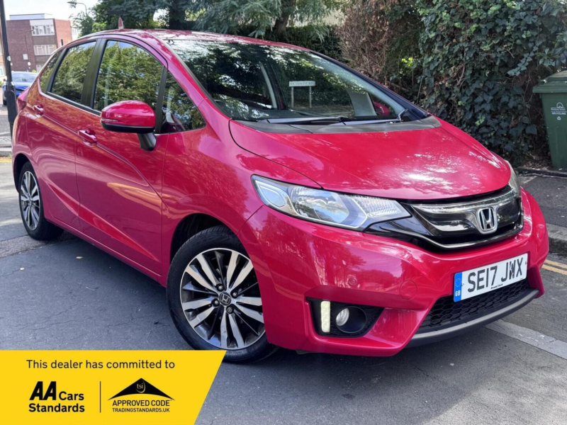 2017 Honda Jazz 1.3 I-Vtec Ex Navi Euro 6 (s/s) 5dr in Red — image 1