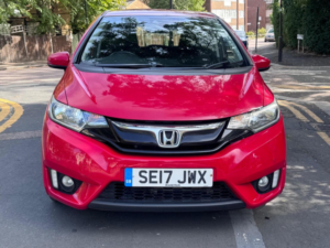 2017 Honda Jazz 1.3 I-Vtec Ex Navi Euro 6 (s/s) 5dr in Red — image 2