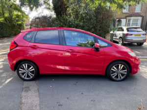 2017 Honda Jazz 1.3 I-Vtec Ex Navi Euro 6 (s/s) 5dr in Red — image 6