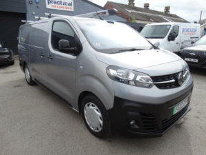 2022 Vauxhall Vivaro Electric 3100 75kwh Dynamic Auto L2 H1 6dr (7.4kw Charger) in Grey — image 3