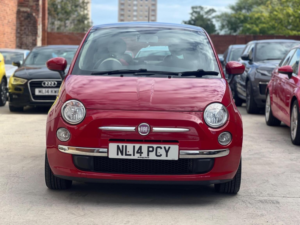 2014 Fiat 500 1.2 Lounge Euro 6 (s/s) 3dr in Red — image 3
