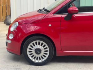 2014 Fiat 500 1.2 Lounge Euro 6 (s/s) 3dr in Red — image 4