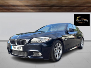 2011 BMW 5 Series 2.0 520d M Sport Steptronic Euro 5 4dr in Black — image 4