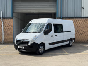 2019 Vauxhall Movano 2.3 Cdti 3500 Crew Van Fwd Lwb L3 H2 Euro 6 5dr (7 Seat) in White — image 2