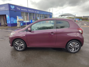2014 Peugeot 108 1.2l Allure Hatchback 3dr Petrol Manual Euro 5 (82 Bhp) in Purple — image 2