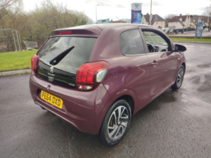 2014 Peugeot 108 1.2l Allure Hatchback 3dr Petrol Manual Euro 5 (82 Bhp) in Purple — image 5