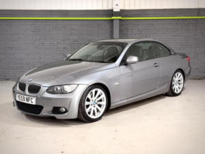 2009 BMW 3 Series 3.0 330d M Sport Highline Steptronic Euro 5 2dr in Grey — image 4