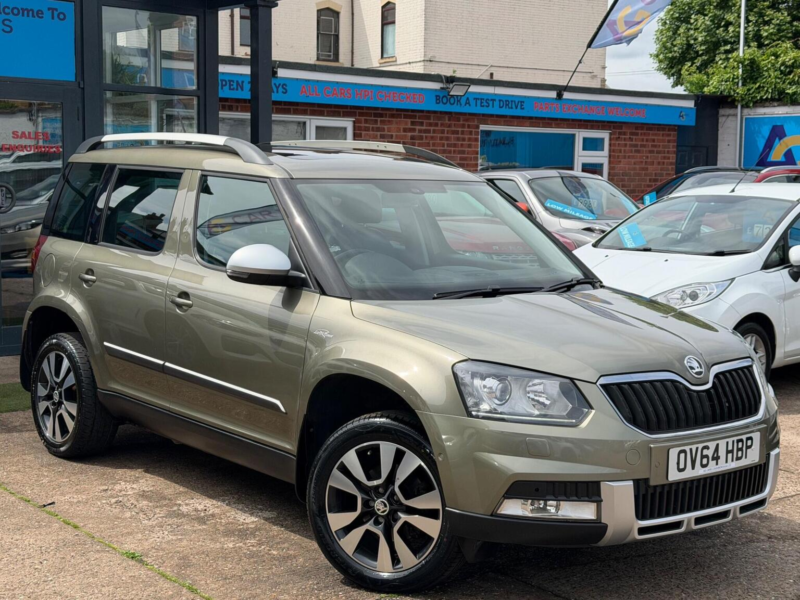 2014 Skoda Yeti 1.8 Tsi Laurin & Klement Outdoor 4WD Euro 5 5dr in Green — image 1