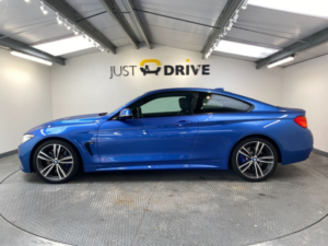 2016 BMW 4 Series 2.0 430i M Sport Coupe 2dr Petrol Auto Euro 6 (s/s) (252 Ps) in Blue — image 2