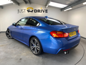 2016 BMW 4 Series 2.0 430i M Sport Coupe 2dr Petrol Auto Euro 6 (s/s) (252 Ps) in Blue — image 3