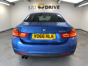 2016 BMW 4 Series 2.0 430i M Sport Coupe 2dr Petrol Auto Euro 6 (s/s) (252 Ps) in Blue — image 4