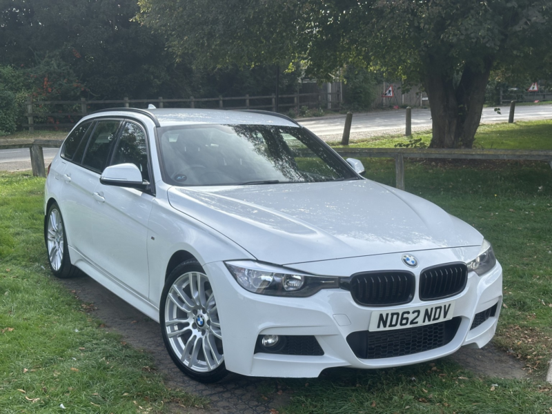 2012 BMW 3 Series 2.0 320d M Sport Touring in White — image 1