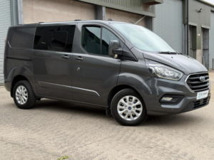 2022 Ford Transit Custom 2.0 320 Ecoblue Limited Crew Van Auto L1 H1 Euro 6 (s/s) 5dr in Grey — image 6
