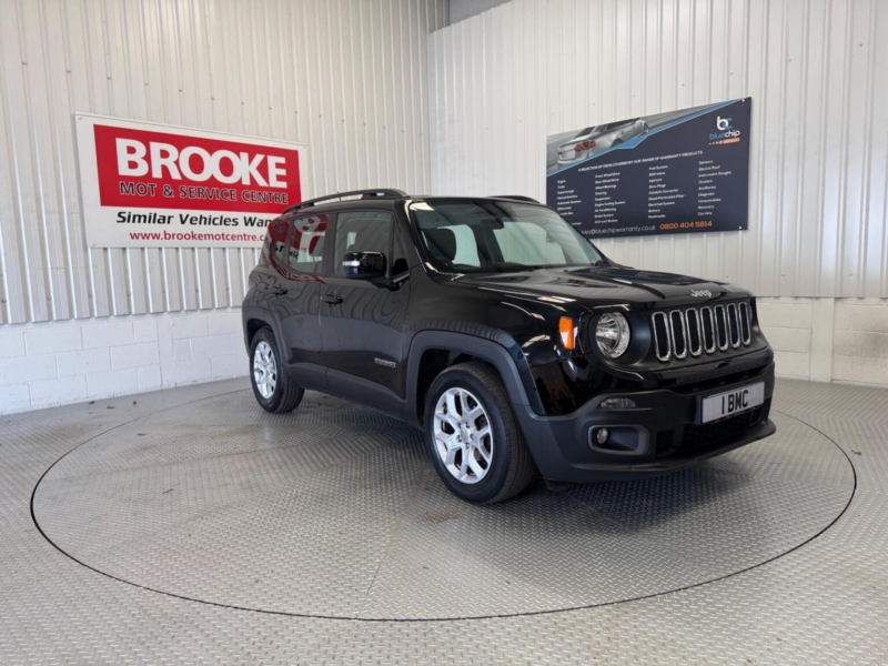 2016 Jeep Renegade 1.4t Multiairii Longitude Ddct Euro 6 (s/s) 5dr in Black — image 1