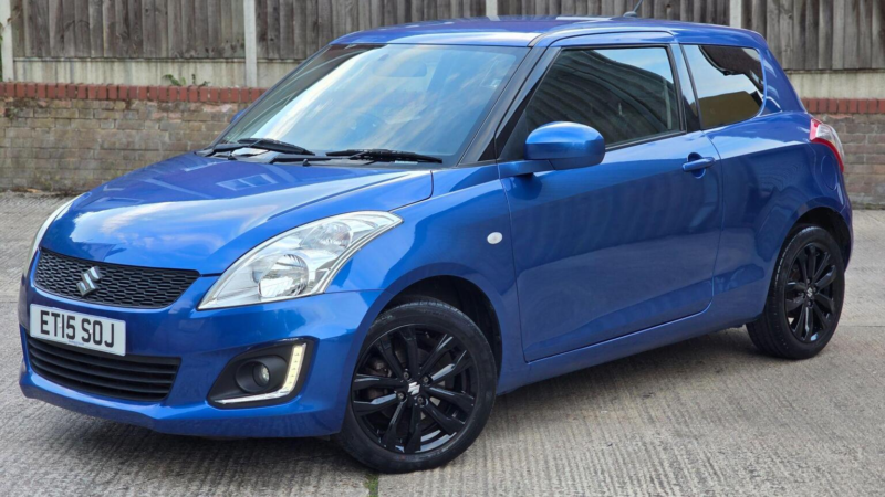 2015 Suzuki Swift 1.2 Sz3 Euro 6 3dr in Blue — image 1