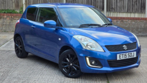 2015 Suzuki Swift 1.2 Sz3 Euro 6 3dr in Blue — image 2