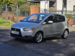 2009 Mitsubishi Colt 1.3 Cz2 Hatchback 5dr Petrol Manual Euro 4 (94 Ps) in Silver — image 3