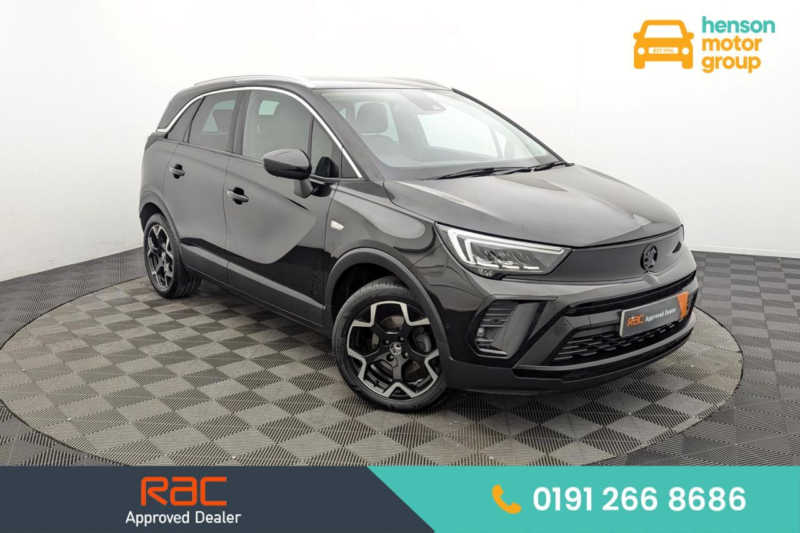 2023 Vauxhall Crossland 1.2 Turbo Ultimate SUV 5dr Petrol Manual Euro 6 (s/s) (110 Ps) in Black — image 1