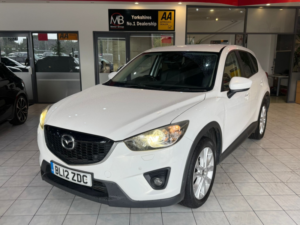 2012 Mazda Cx-5 2.2 Skyactiv-D Sport Nav in White — image 4