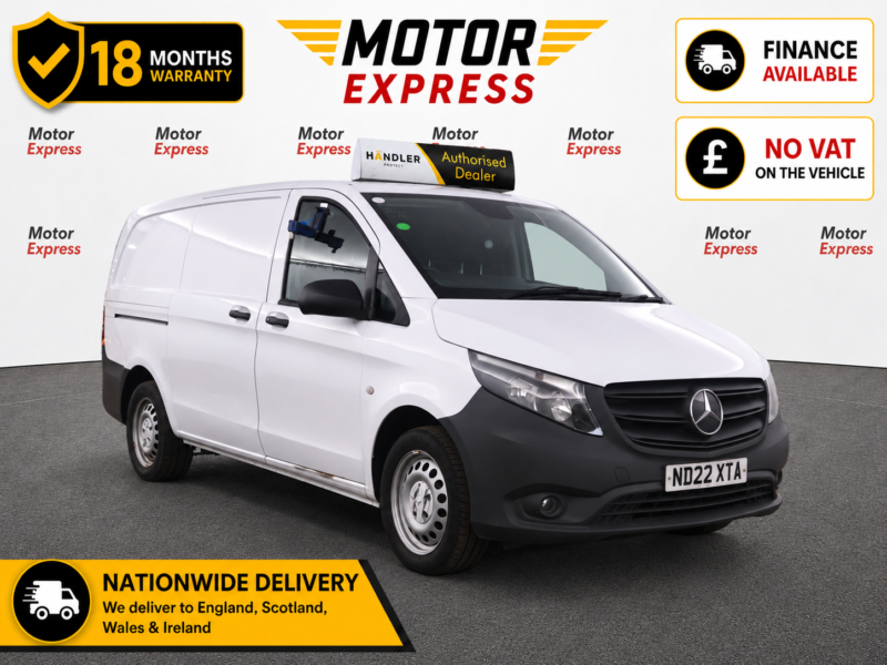 2022 Mercedes-Benz Vito 2.1 114 Cdi Progressive in White — image 1