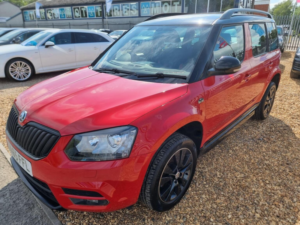 2015 Skoda Yeti 2.0 Tdi Monte Carlo 4WD Euro 6 (s/s) 5dr in Red — image 3