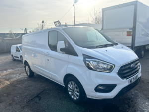 2021 Ford Transit Custom 2.0 300 Ecoblue Limited L2 H1 Euro 6 (s/s) 5dr in White — image 2
