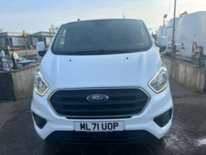 2021 Ford Transit Custom 2.0 300 Ecoblue Limited L2 H1 Euro 6 (s/s) 5dr in White — image 3