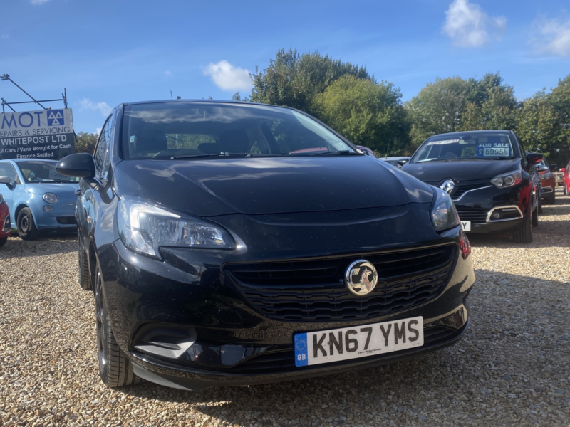 2017 Vauxhall Corsa 1.4 I Ecotec Sting in Black — image 1