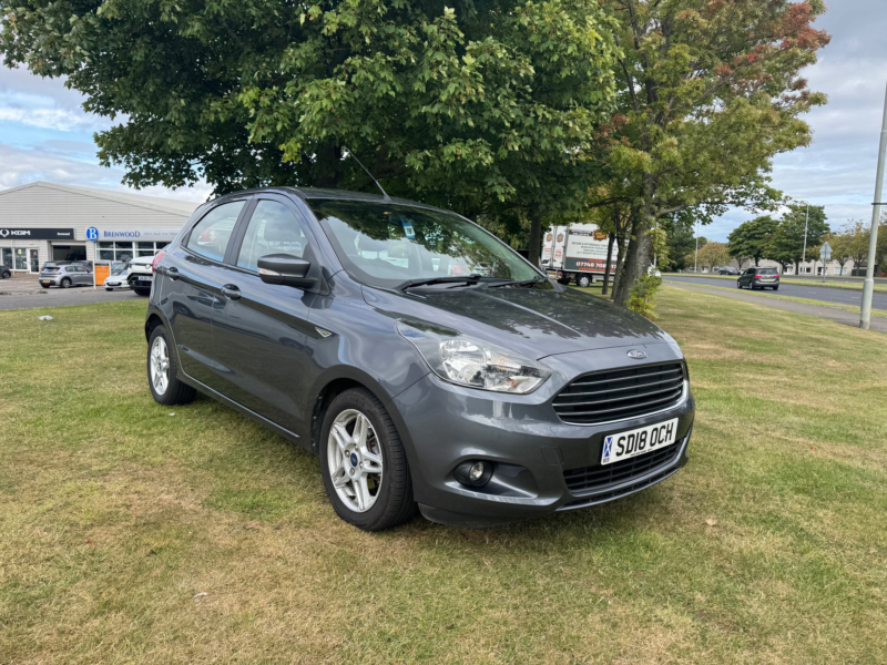 2018 Ford Ka+ 1.2 Ti-Vct Zetec Hatchback 5dr Petrol Manual Euro 6 (s/s) (70 Ps) in Grey — image 1