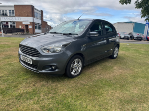 2018 Ford Ka+ 1.2 Ti-Vct Zetec Hatchback 5dr Petrol Manual Euro 6 (s/s) (70 Ps) in Grey — image 2