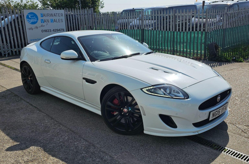 2015 Jaguar Xk 5.0 V8 Dynamic R Auto Euro 5 2dr in White — image 1