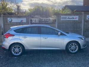 2015 Ford Focus 1.6 Tdci Zetec Euro 5 (s/s) 5dr in Silver — image 3