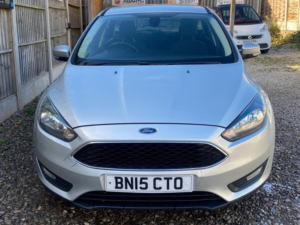 2015 Ford Focus 1.6 Tdci Zetec Euro 5 (s/s) 5dr in Silver — image 4