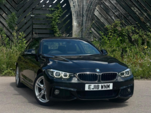 2018 BMW 4 Series 2.0 420i M Sport Auto Euro 6 (s/s) 2dr in Black — image 2