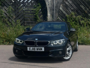 2018 BMW 4 Series 2.0 420i M Sport Auto Euro 6 (s/s) 2dr in Black — image 3