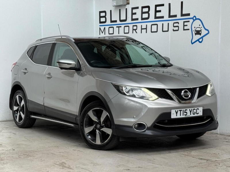 2015 Nissan Qashqai 1.2 Dig-T N-Tec+ 2WD Euro 5 (s/s) 5dr in Silver — image 1