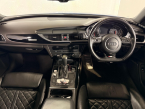 2016 Audi A6 Avant 3.0 Bitdi V6 Black Edition Estate 5dr Diesel Tiptronic Quattro Euro 6 (s/s) (320 Ps) in Blue — image 2