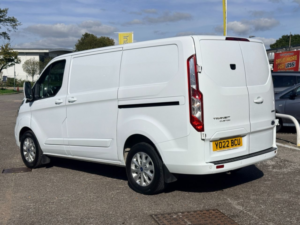2022 Ford Transit Custom 2.0 280 Ecoblue Mhev Limited Panel Van 5dr Diesel Manual L1 H1 Euro 6 (s/s) (130 Ps) in White — image 5
