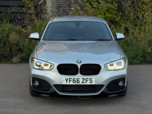2016 BMW 1 Series 1.5 116d M Sport Auto Euro 6 (s/s) 5dr in Silver — image 4
