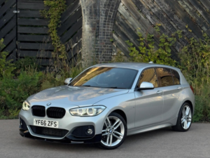 2016 BMW 1 Series 1.5 116d M Sport Auto Euro 6 (s/s) 5dr in Silver — image 5