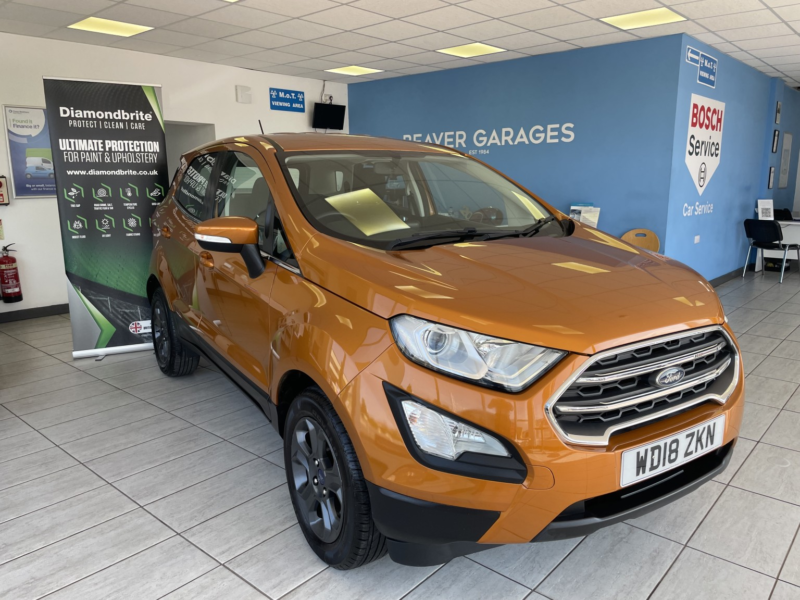2018 Ford Ecosport 1.0 T Ecoboost Zetec in Orange — image 1