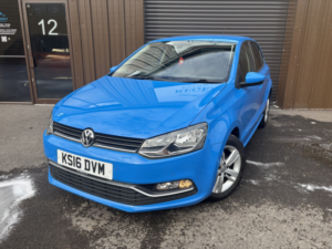 2016 Volkswagen Polo 1.2 Tsi Bluemotion Tech Match in Blue — image 3